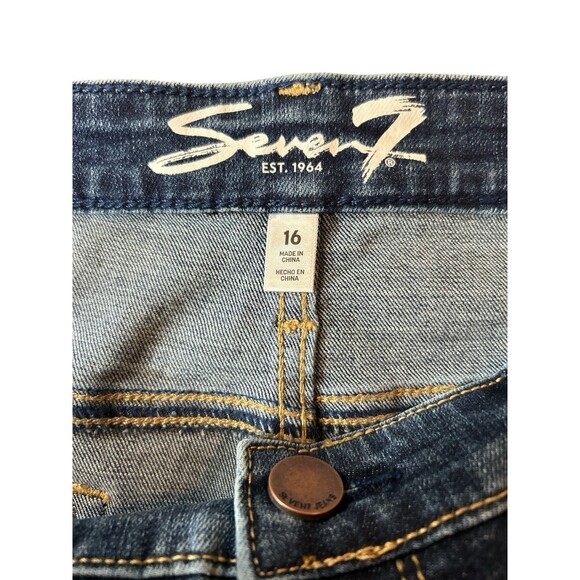 Seven7 Women’s Size 16 High Rise Skinny Denim Jeans - Picture 8 of 8